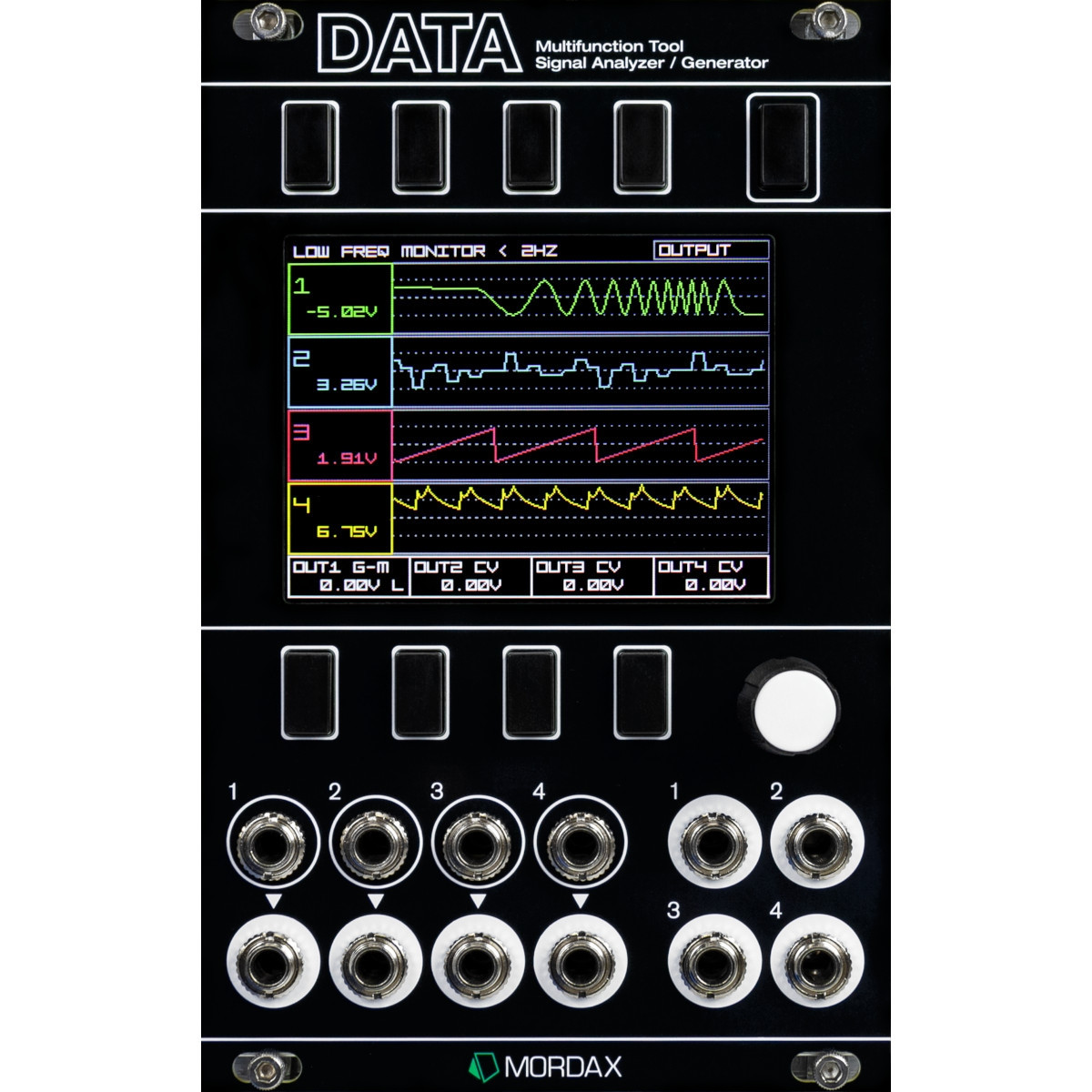 Mordax Systems DATA Eurorack Function Module (Black) at Signal Sounds