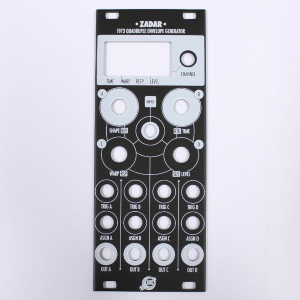 XAOC Devices Replacement Panel - Zadar Black at Signal Sounds