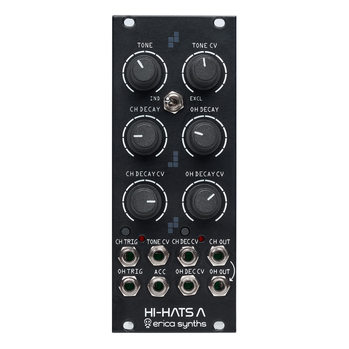 Erica Synths HI-HATS A 新品未使用品 ユーロラック Erica Synths Hi-Hats A Eurorack Drum Module at Signal Sounds