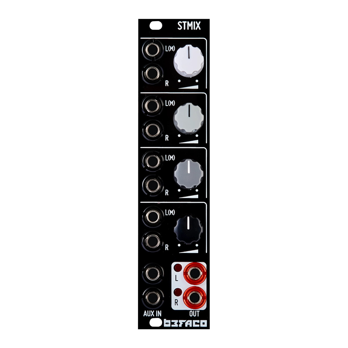Befaco STMix Eurorack Stereo Mixer Module at Signal Sounds