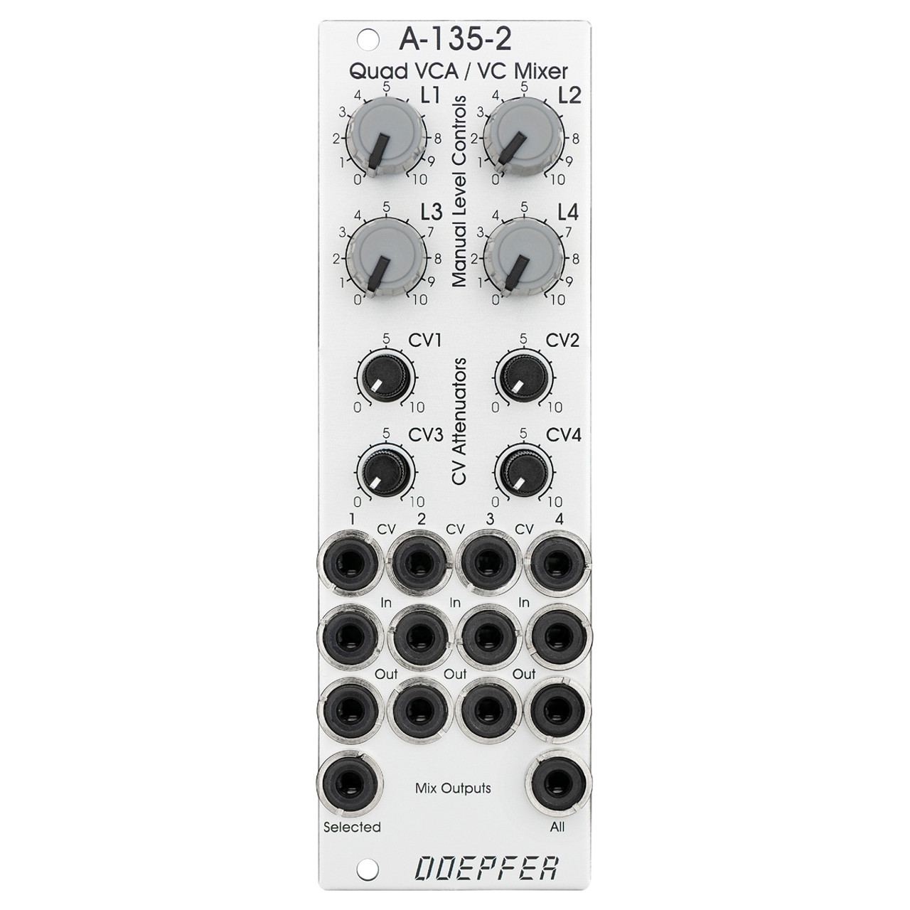 Quad VCA Intellijel EURORACK - DTM・DAW