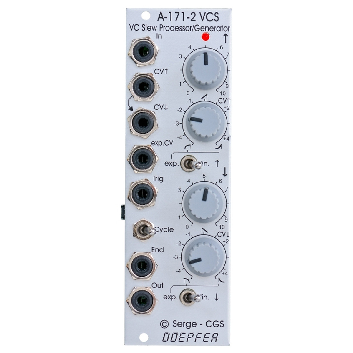DOEPFER A-171-2 VC Slew Processor モジュラー Doepfer A-171-2 Eurorack VC Slew Processor Module at Signal Sounds