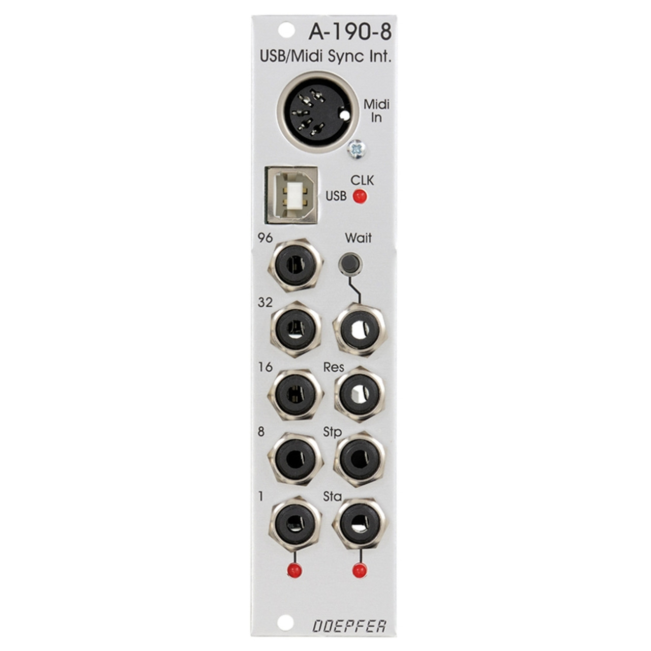 Doepfer A-190-8 Eurorack USB/MIDI to Sync Module main image