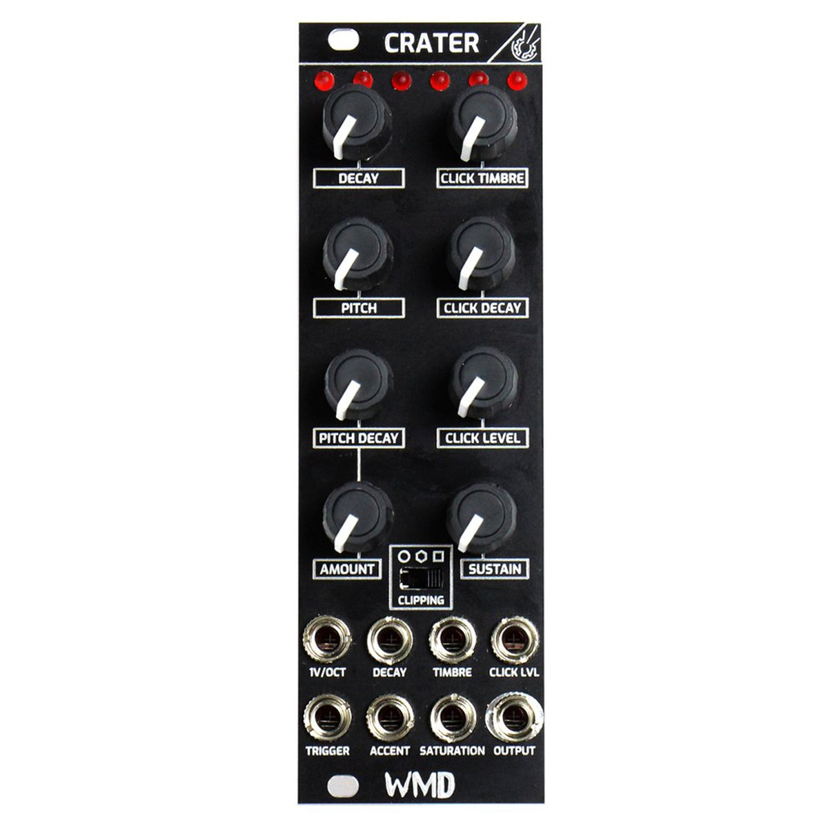 【WMD】crater WMD Crater Eurorack Kick Drum Module at Signal Sounds