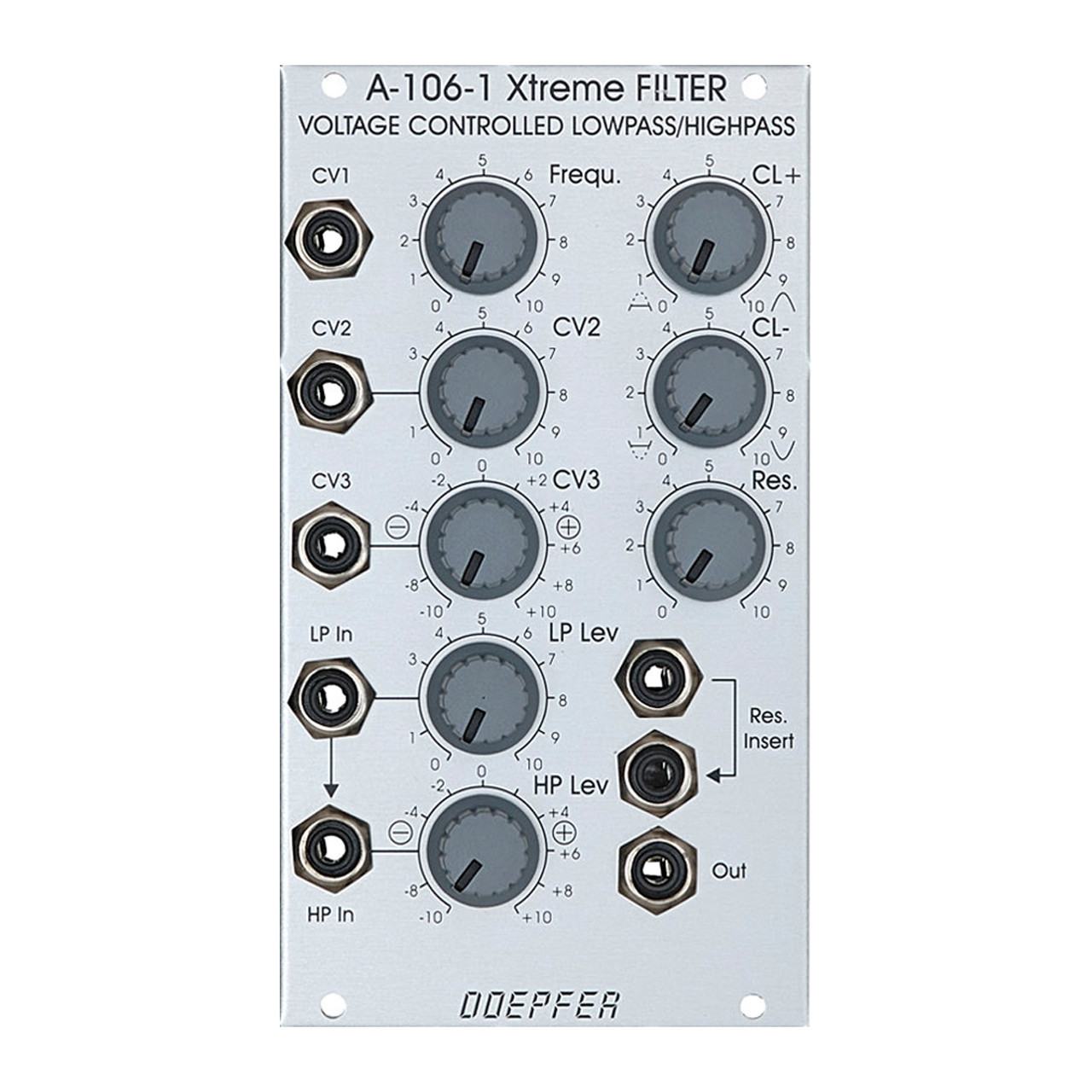 Doepfer A-106-1 X-Treme Eurorack Filter Module (Korg MS-20)