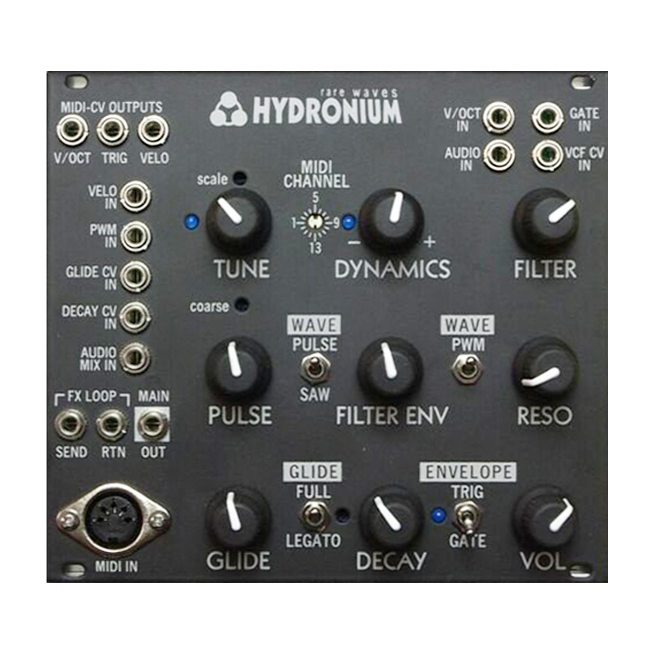 Rare Waves Hydronium Eurorack Synth Voice Module (303