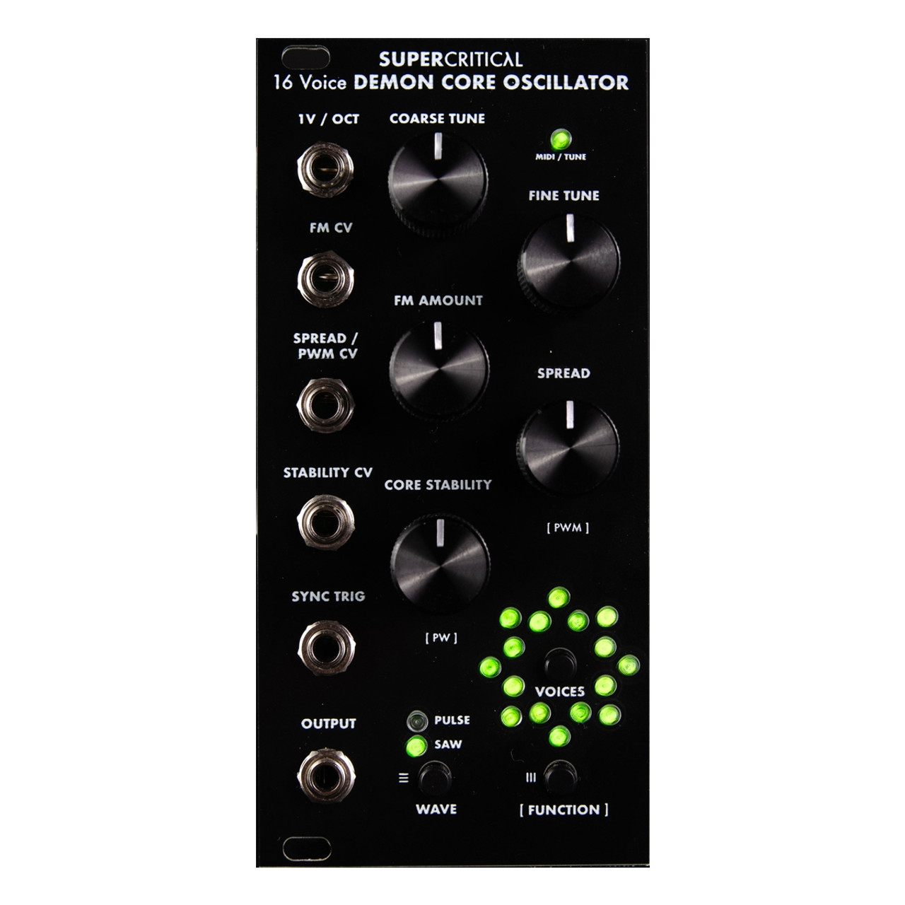 Supercritical Demon Core Eurorack Oscillator Module main image