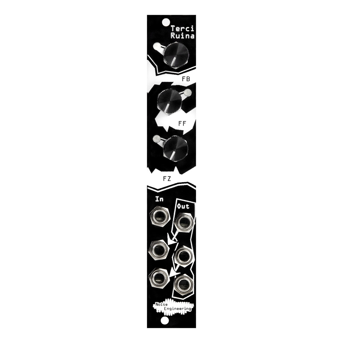 Terci Ruina noise engineering ディストーション Noise Engineering Terci Ruina Eurorack Distortion Module (Black