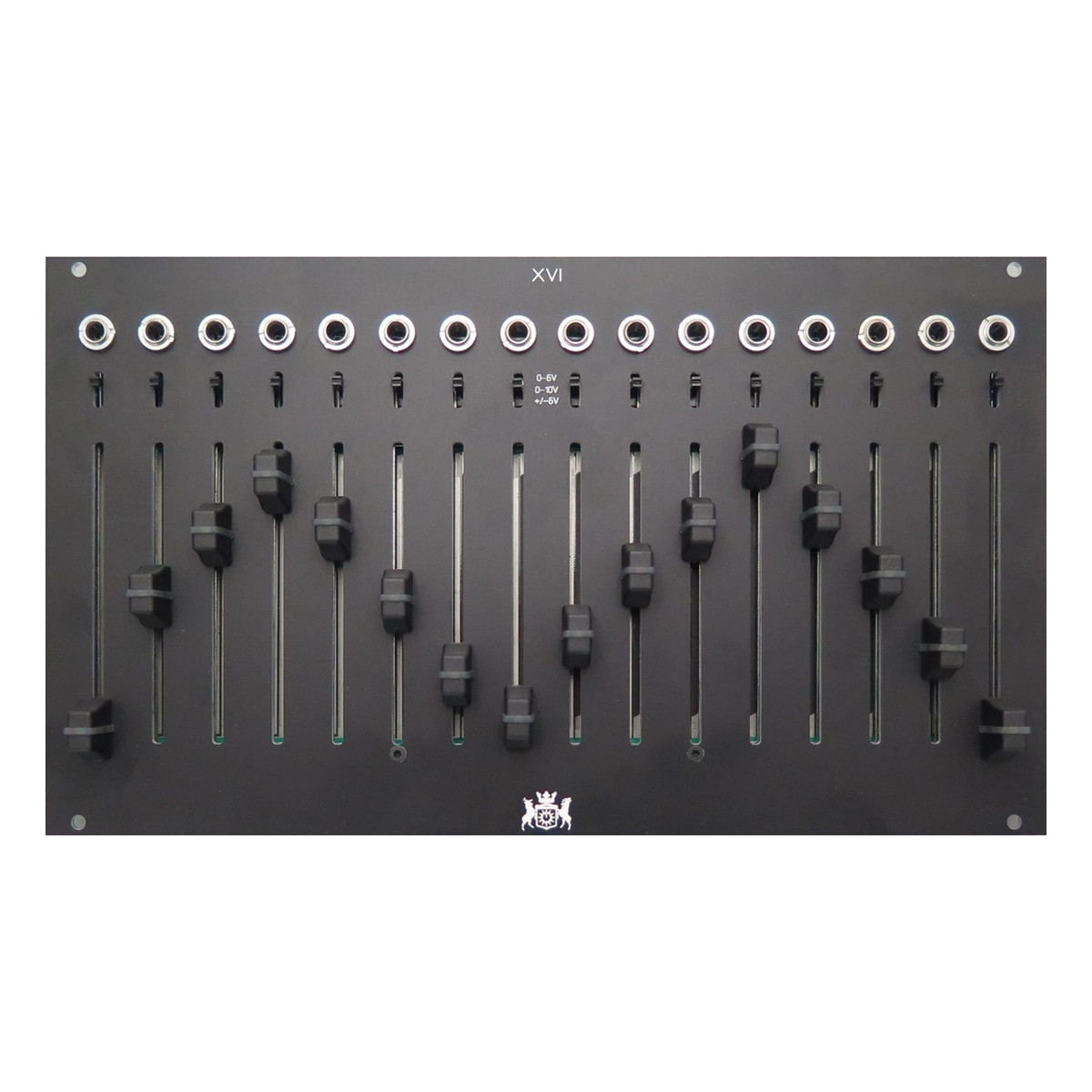 Michigan Synth Works XVI Eurorack Fader Controller Module (Black