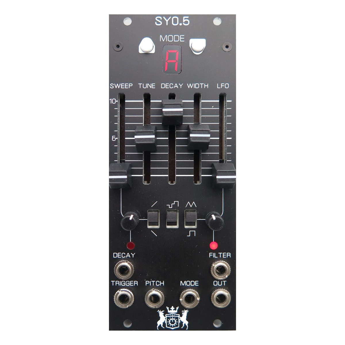 Michigan Synth Works SY0.5 Eurorack Percussion Module (Black) at