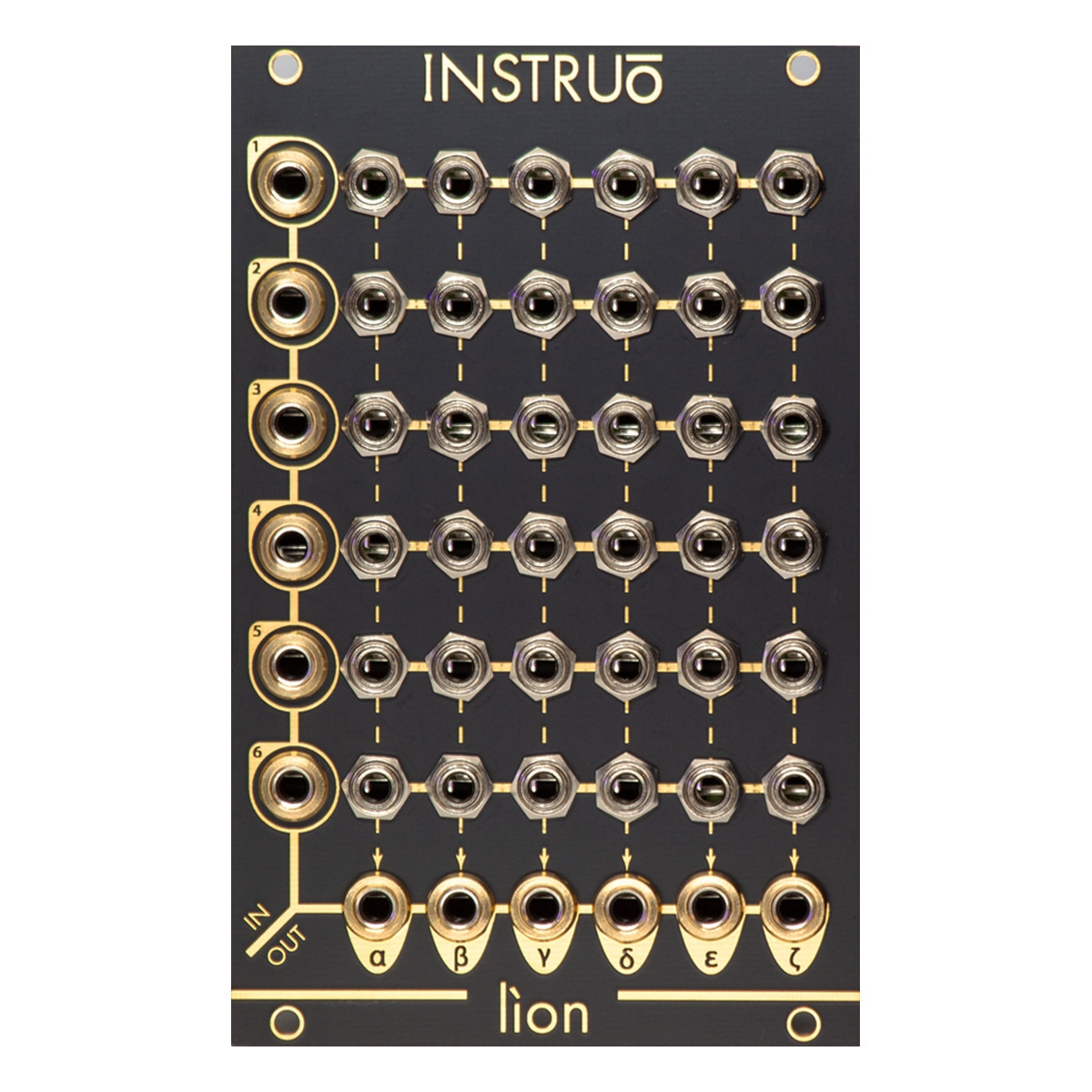 Instruo Lion Eurorack Pin Matrix Mixer Module - Signal Sounds