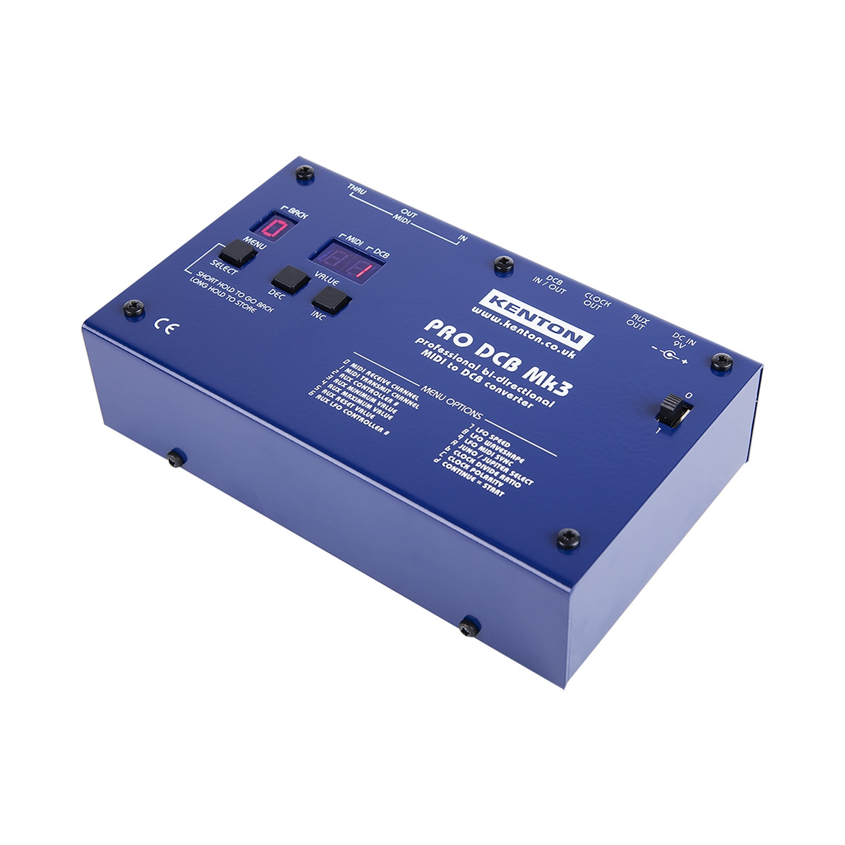 Kenton Pro DCB Mk3 高機能MIDI to DCBコンバーター Kenton Electronics PRO-DCB MIDI to DCB Converter at Signal Sounds