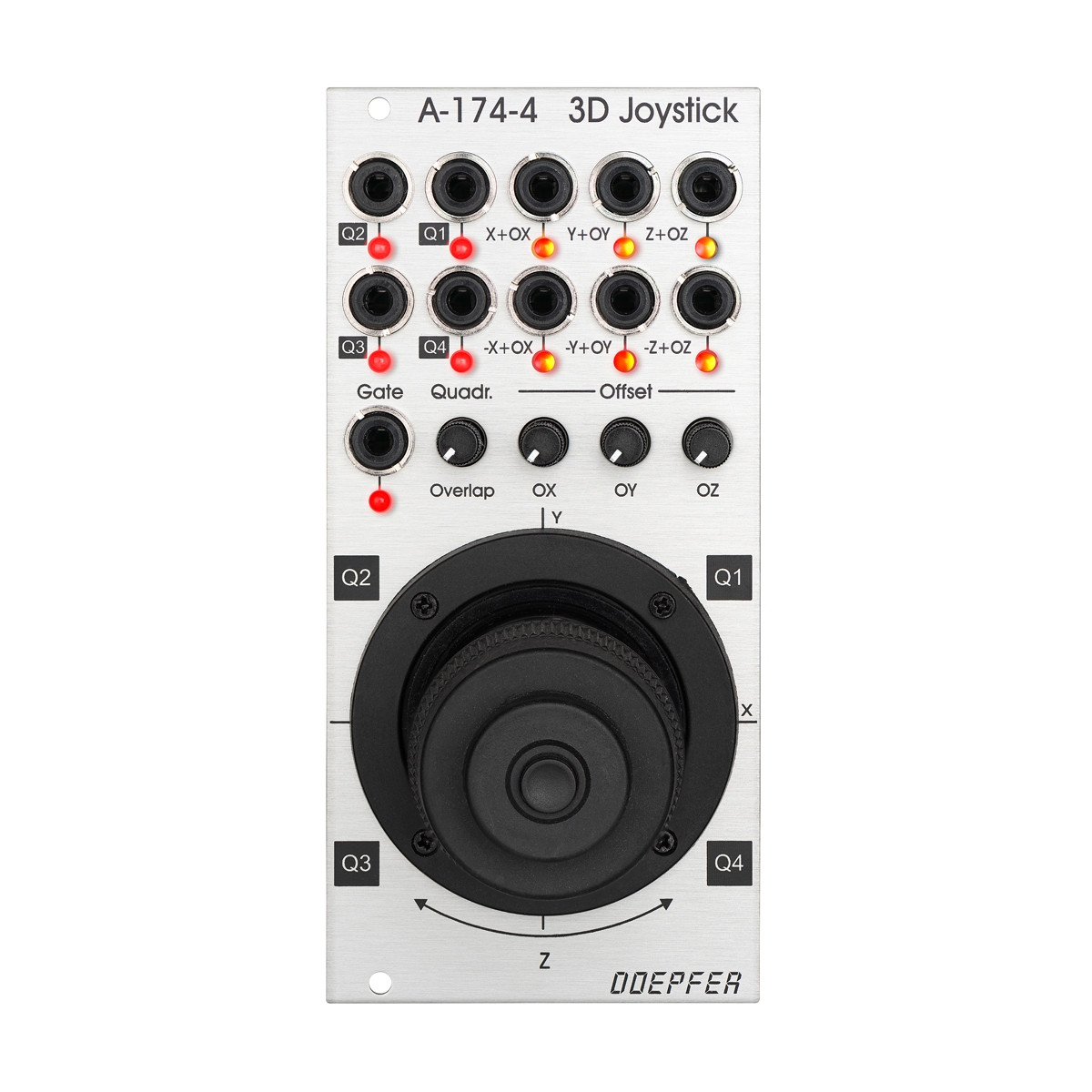 Doepfer A-174-4 Joystick II Eurorack Module at Signal Sounds Doepfer A-174-4 Joystick II Eurorack Module at Signal Sounds