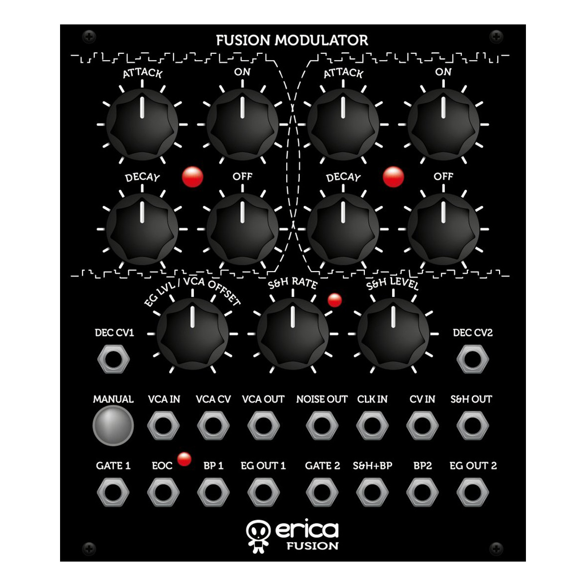 Erica Synths Fusion Modulator Eurorack Valve Module at Signal Sounds