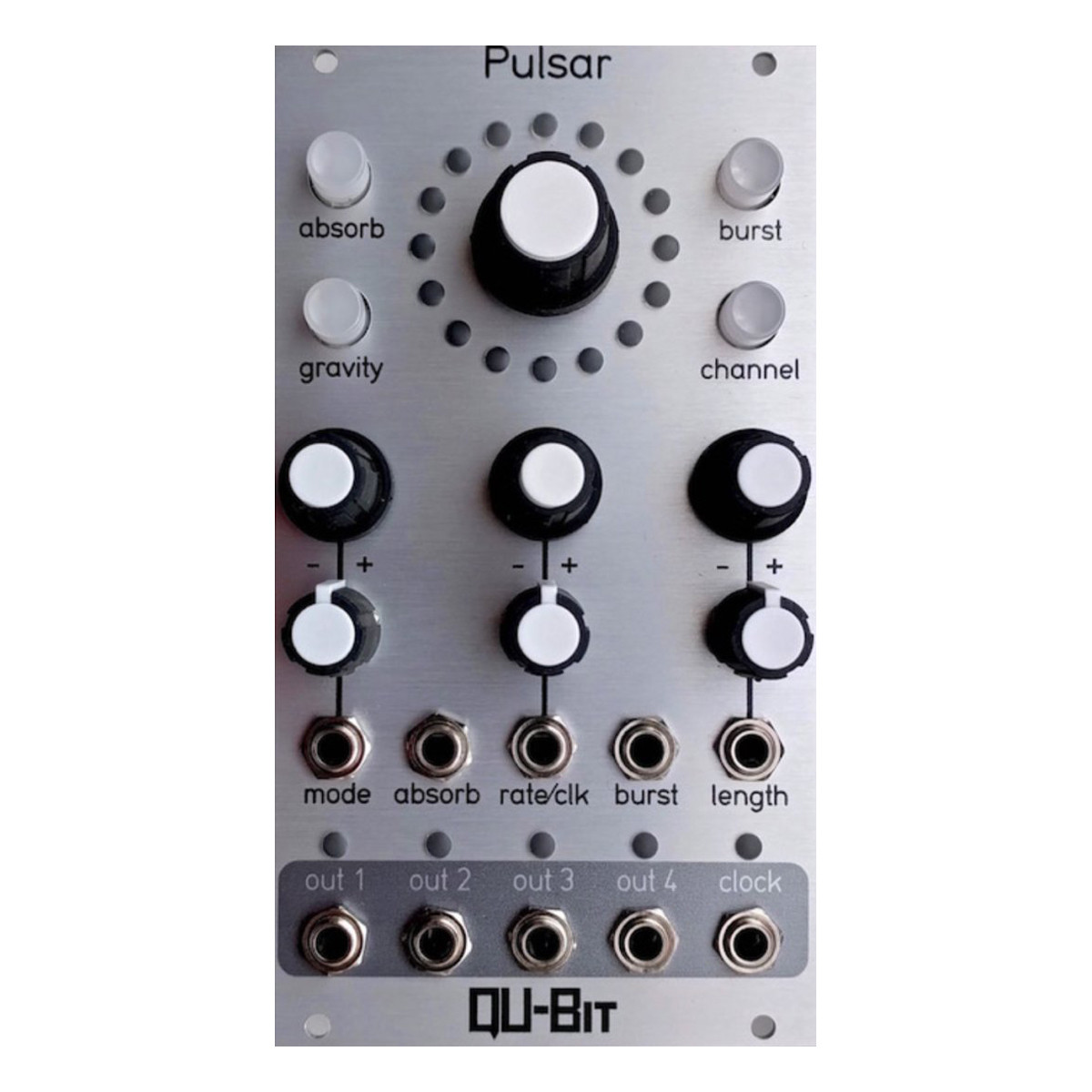Qu-Bit Electronix Pulsar Eurorack Burst Generator Module (Silver