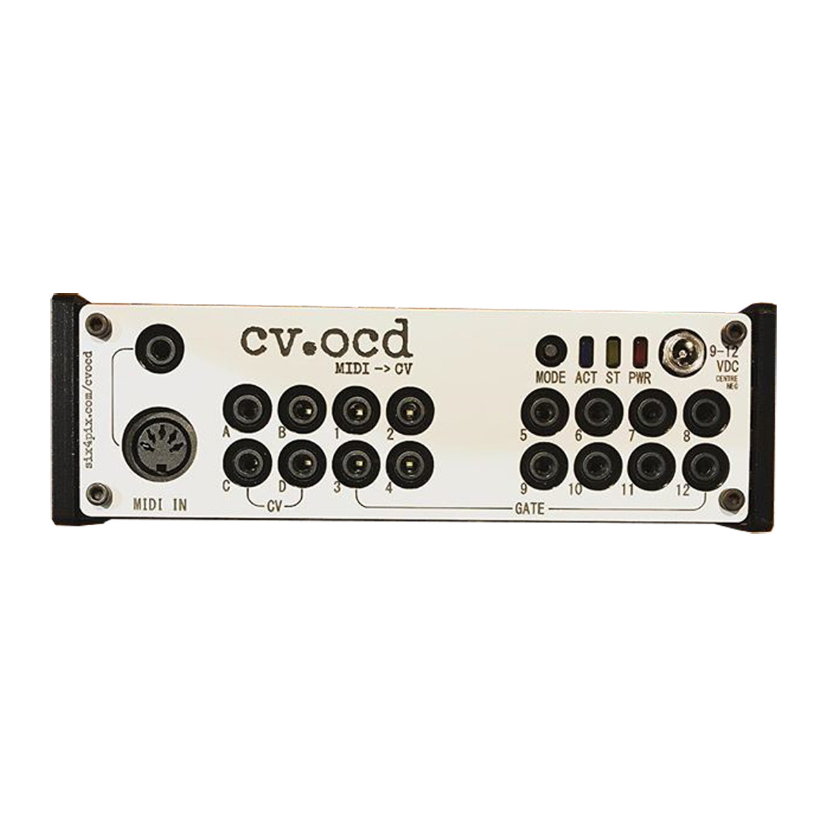 Sixty Four Pixels CV.OCD MIDI To CV Convertor (White) at Signal Sounds
