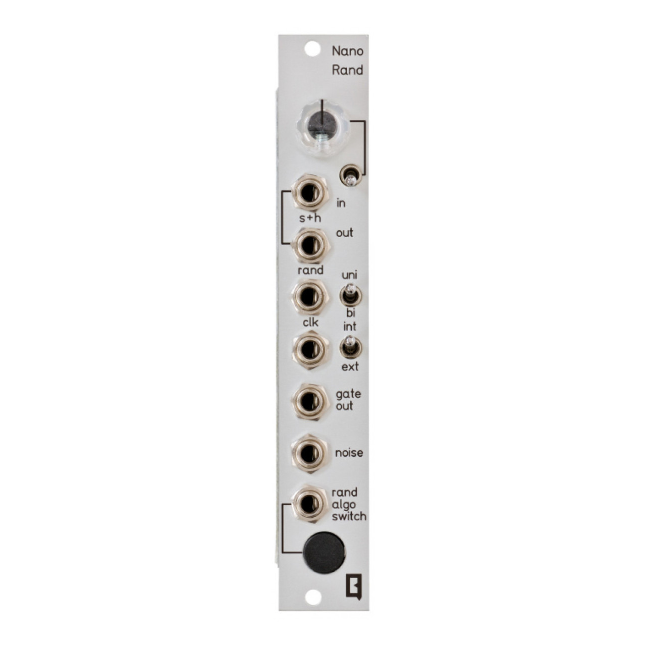 Qu-Bit Electronix Nano Rand V2 Eurorack Random Module (Silver 