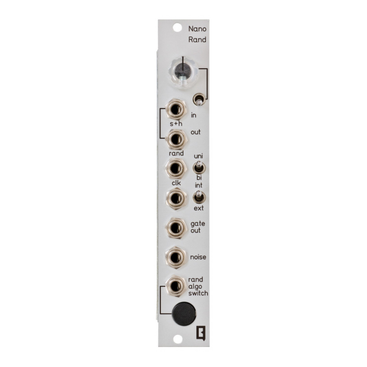 鍵盤楽器 Qu-Bit Nano Rand v2 Qu-Bit Electronix Nano Rand V2 Eurorack Random Module (Silver) at