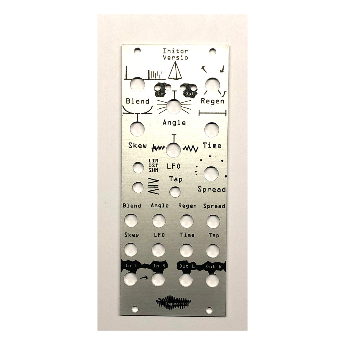 Noise Engineering Replacement Panel - Imitor Versio (Silver) at
