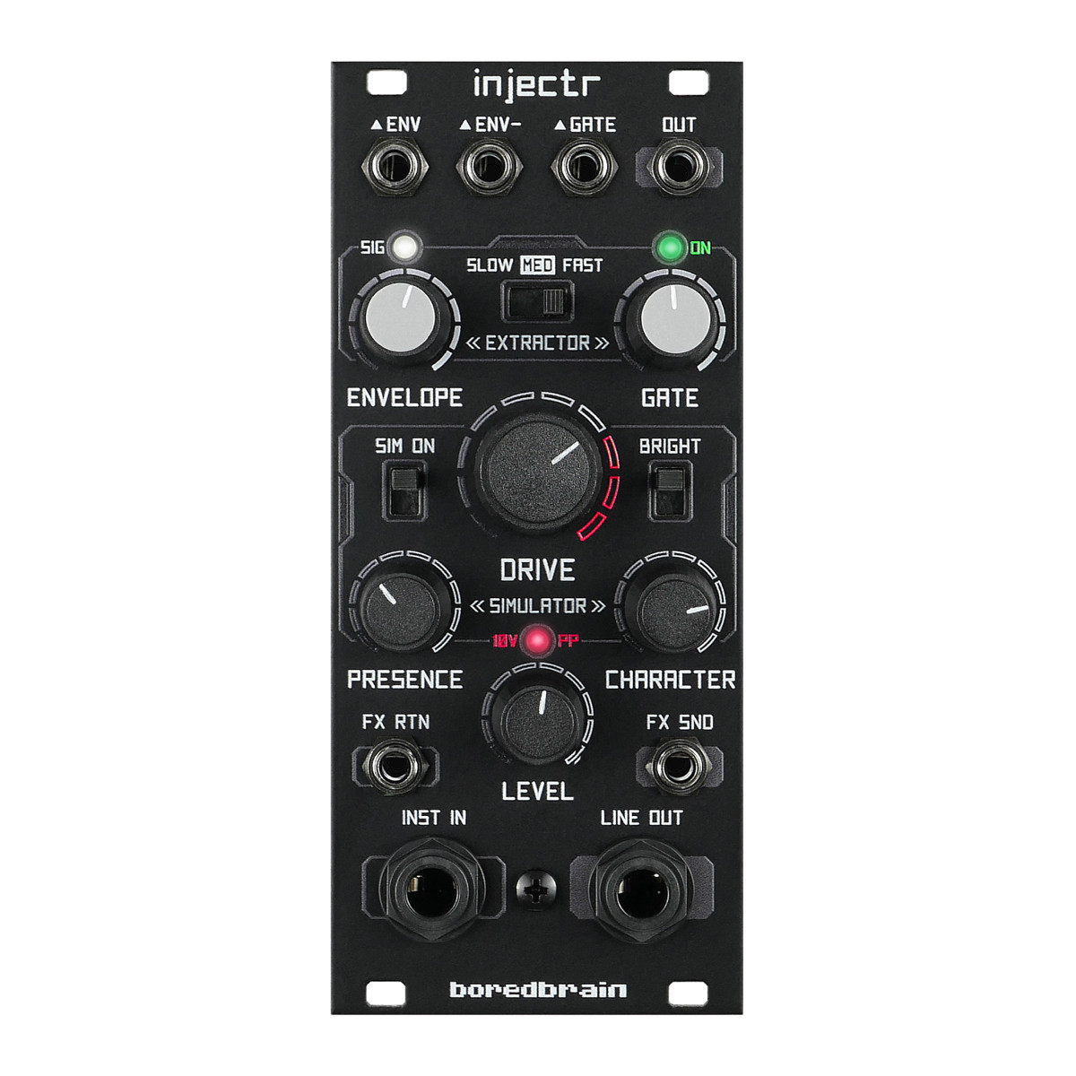 Boredbrain Music Injectr Eurorack Guitar/Instrument Input Module