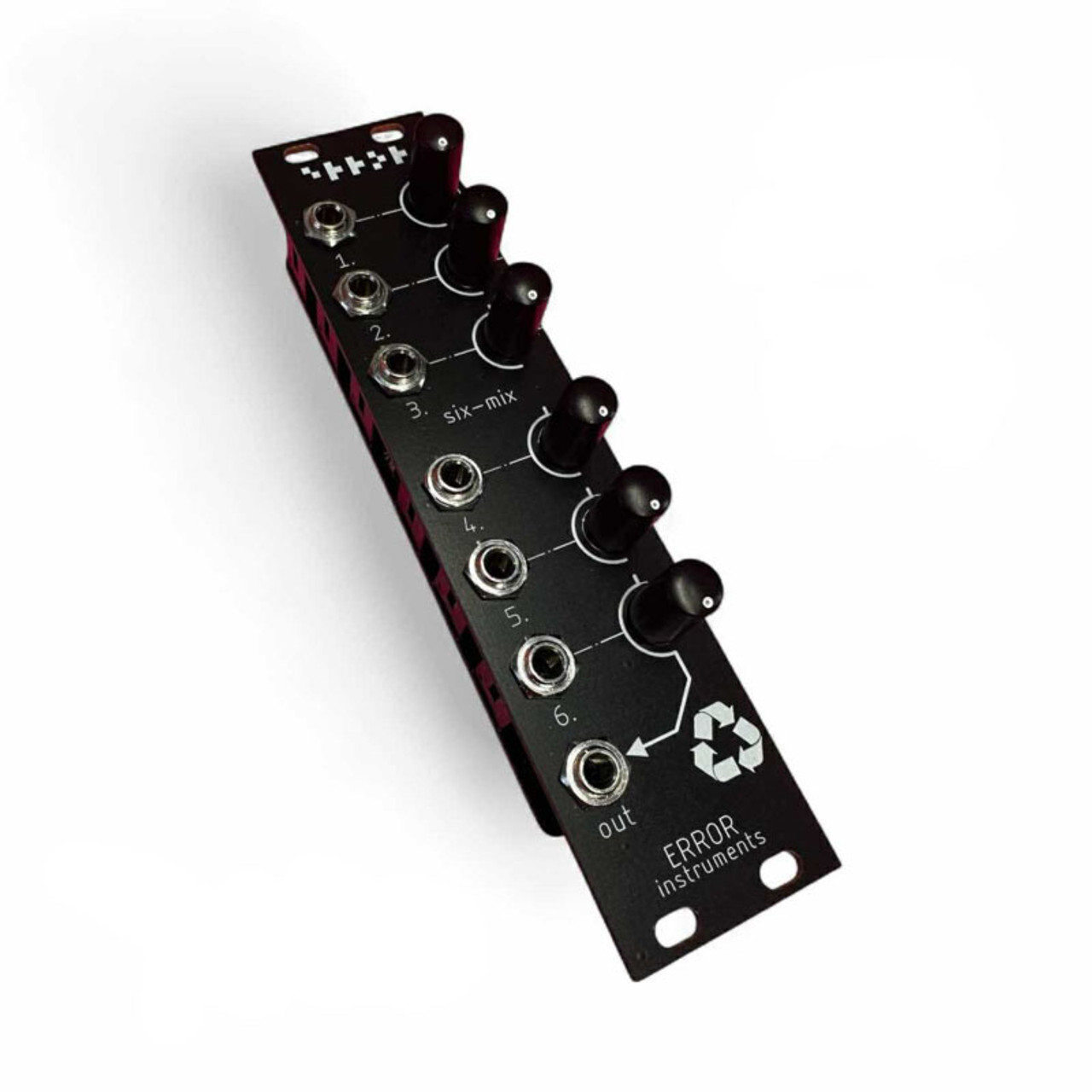 Error Instruments 6 Mix Eurorack Mixer Module (Black) main image