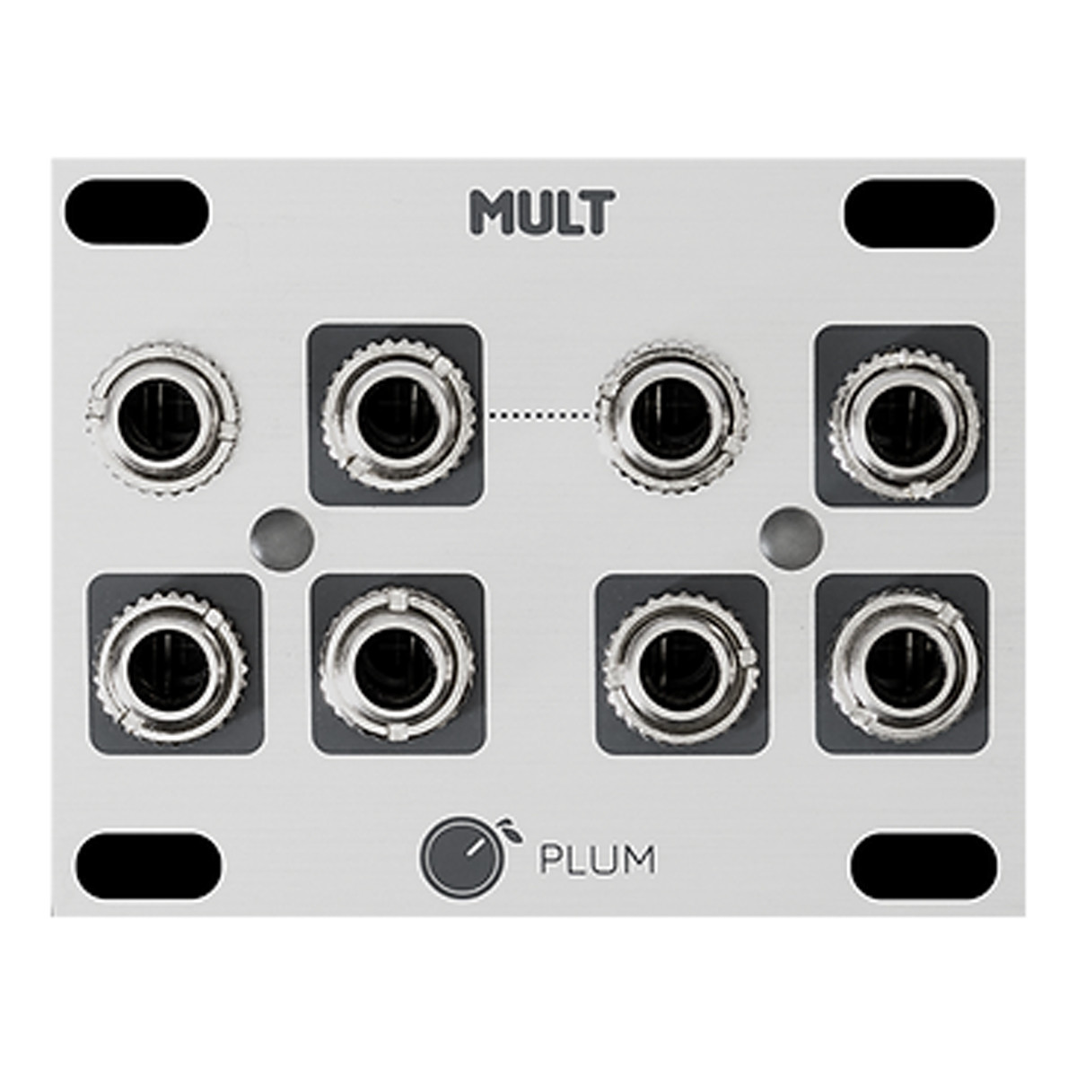 Plum Audio Mult Eurorack Buff Mult 1U Module (Silver) at Signal Sounds