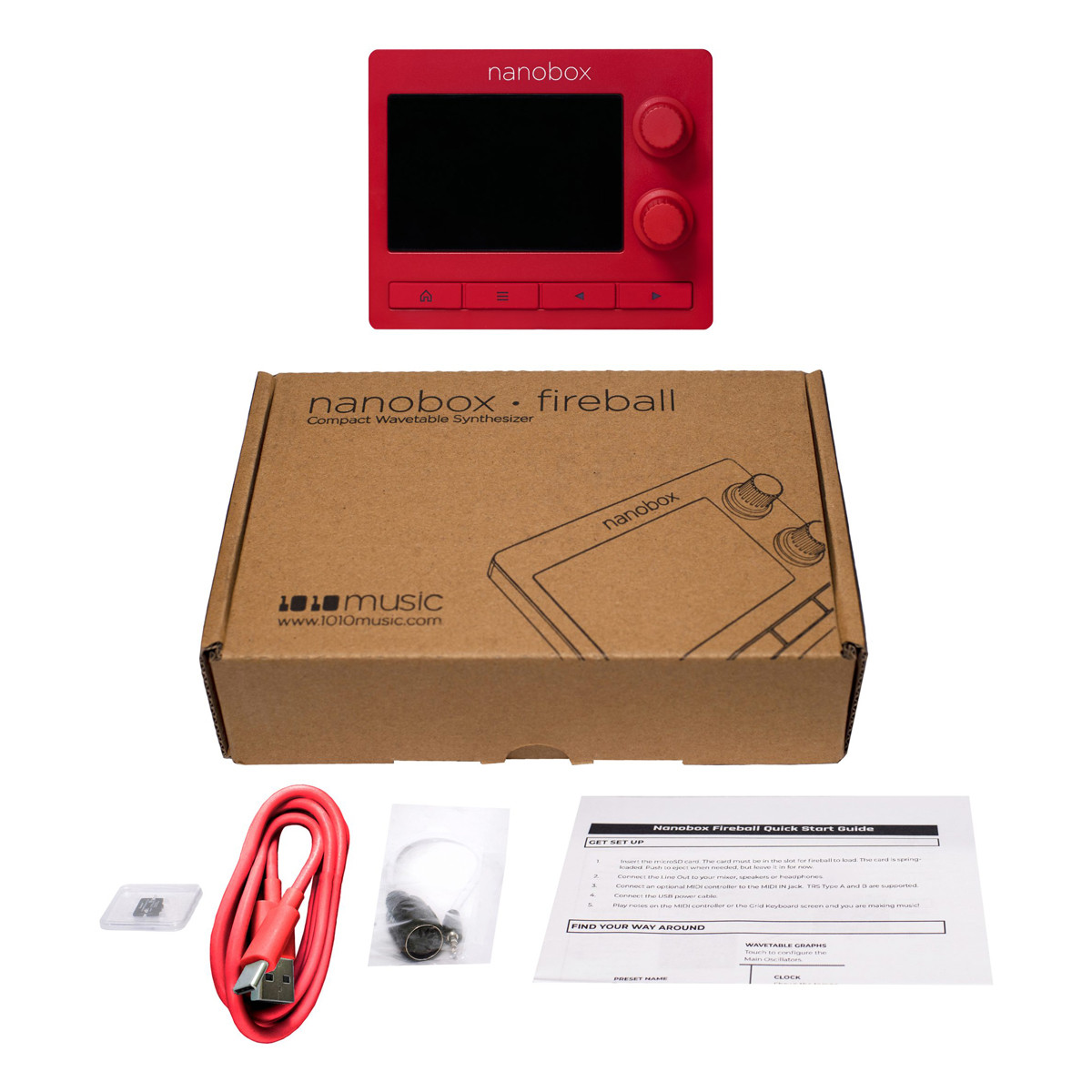 1010 Music NanoBox - Fireball Wavetable Mini Synth at Signal Sounds