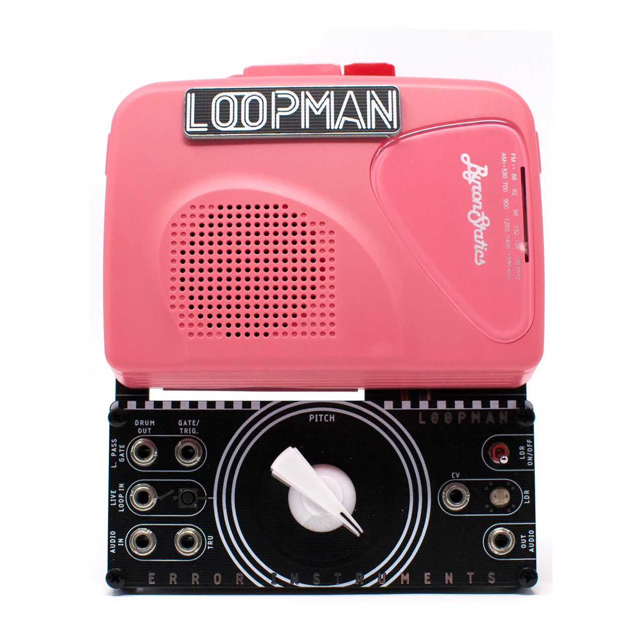 Error Instruments Loopman Eurorack Tape Loop Desktop (Pink)