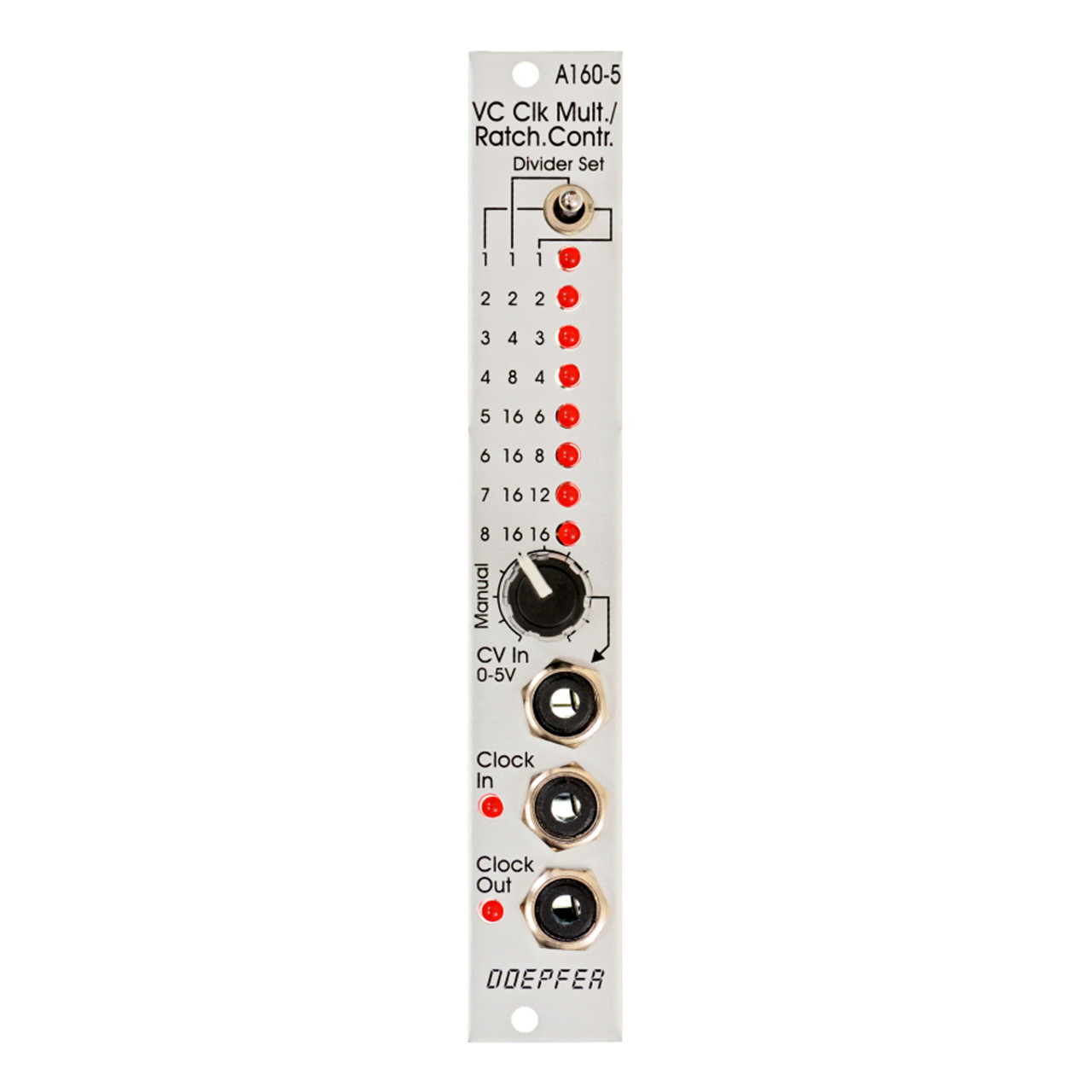 Doepfer A-160-5 Clock Multiplier/Ratcheting Controller Eurorack 