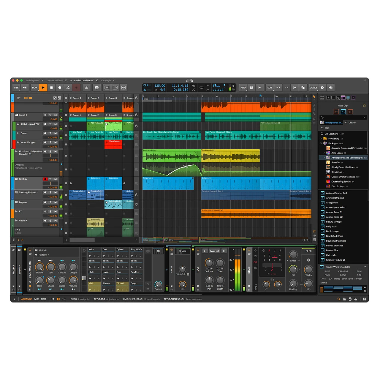 Bitwig Studio 6 Audio & MIDI Recording Software (Download Version) image 3