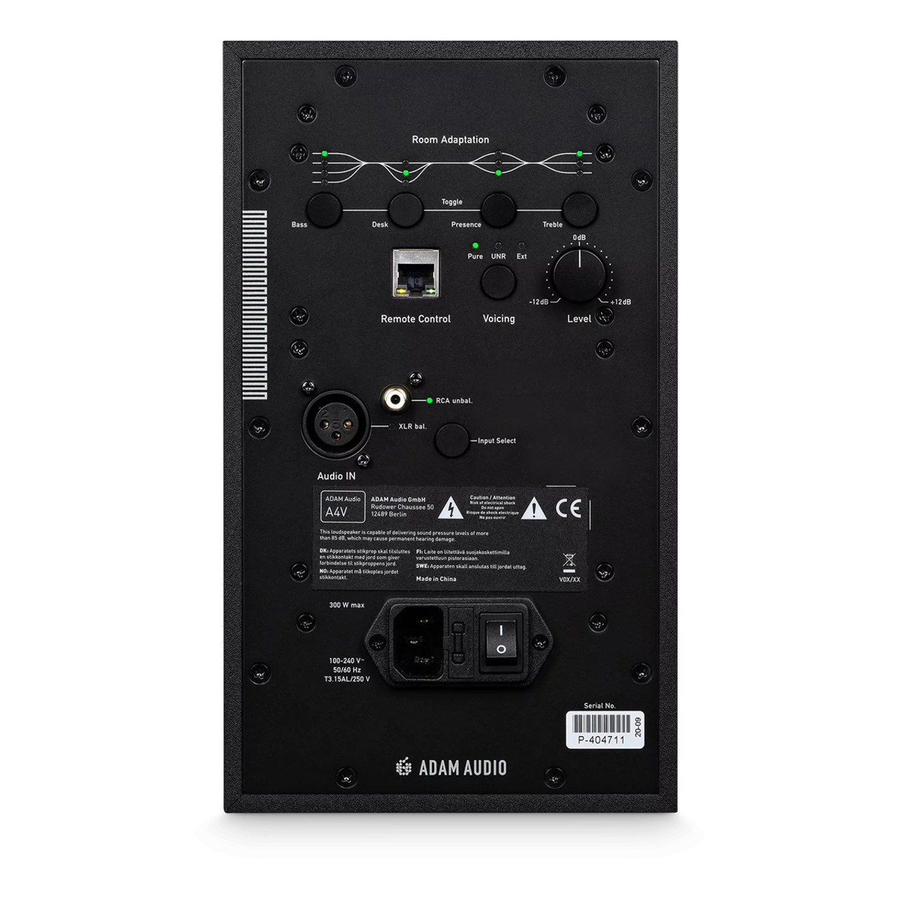 Adam Audio A4V Active Studio Monitor (Single) image 3