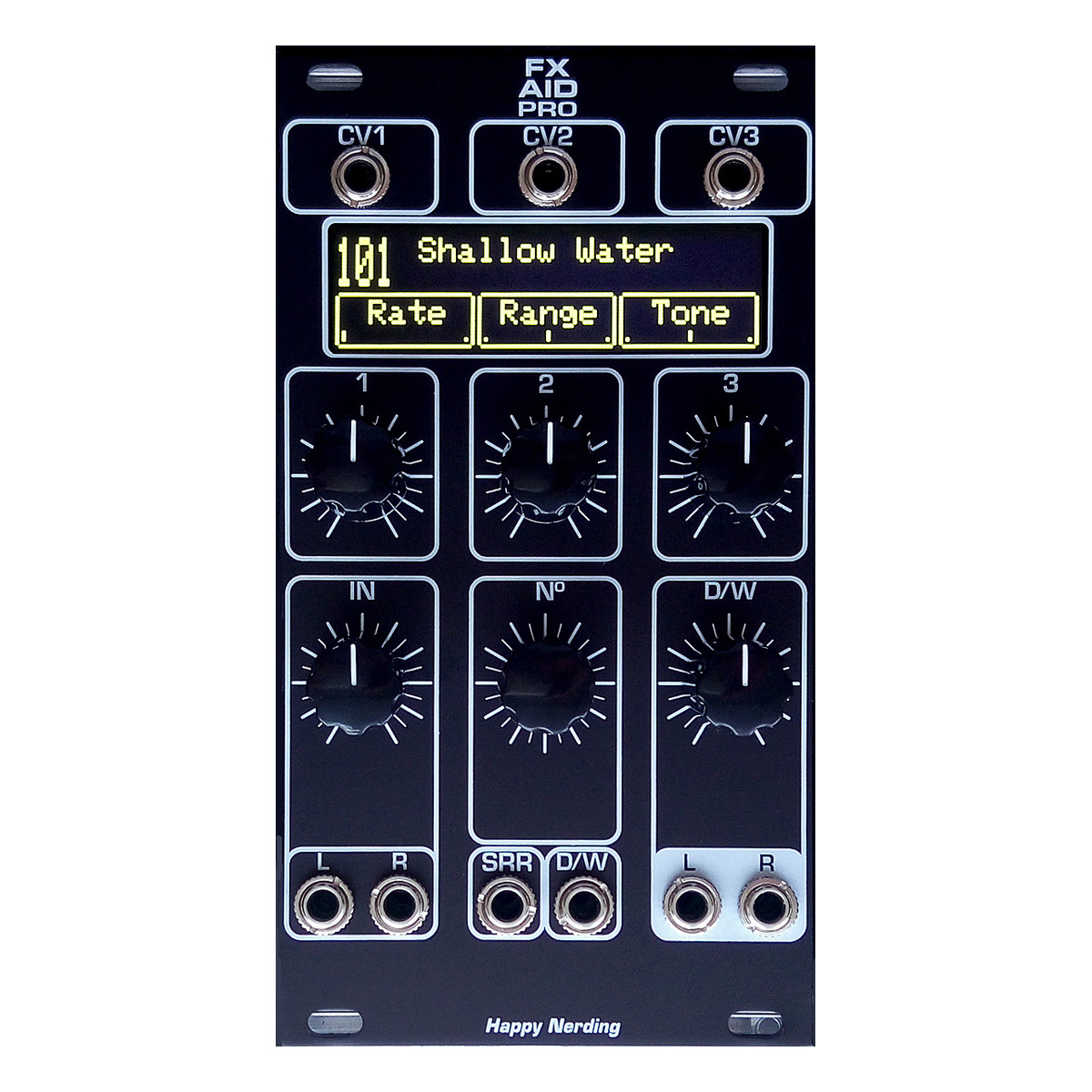 Happy Nerding FX Aid Pro Eurorack Effects Module (Black) at Signal