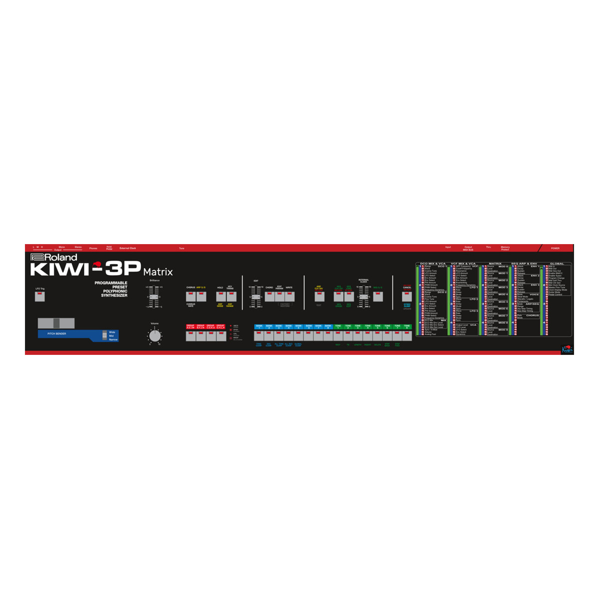 Kiwi Technics Kiwi-3P Matrix Hardware Upgrade (JX-3P) at Signal Sounds