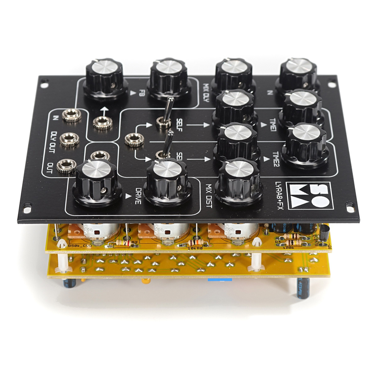 Soma Laboratory Lyra-8 FX Eurorack Effect Processor Module (Black