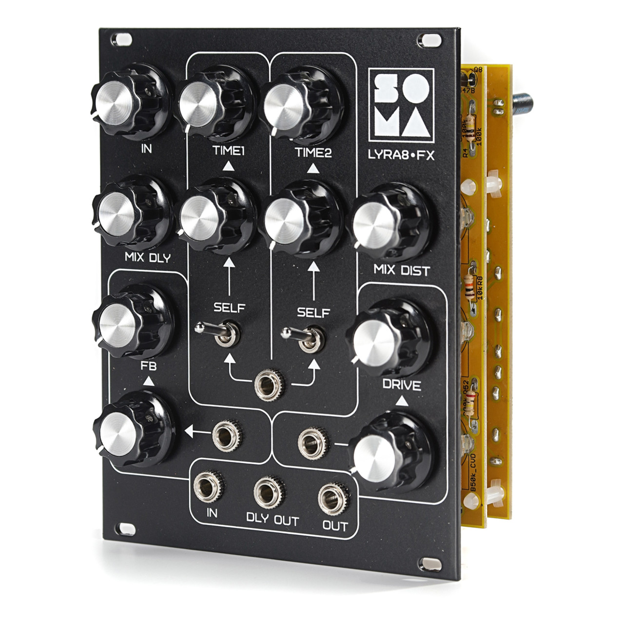 Soma Laboratory Lyra-8 FX Eurorack Effect Processor Module (Black)