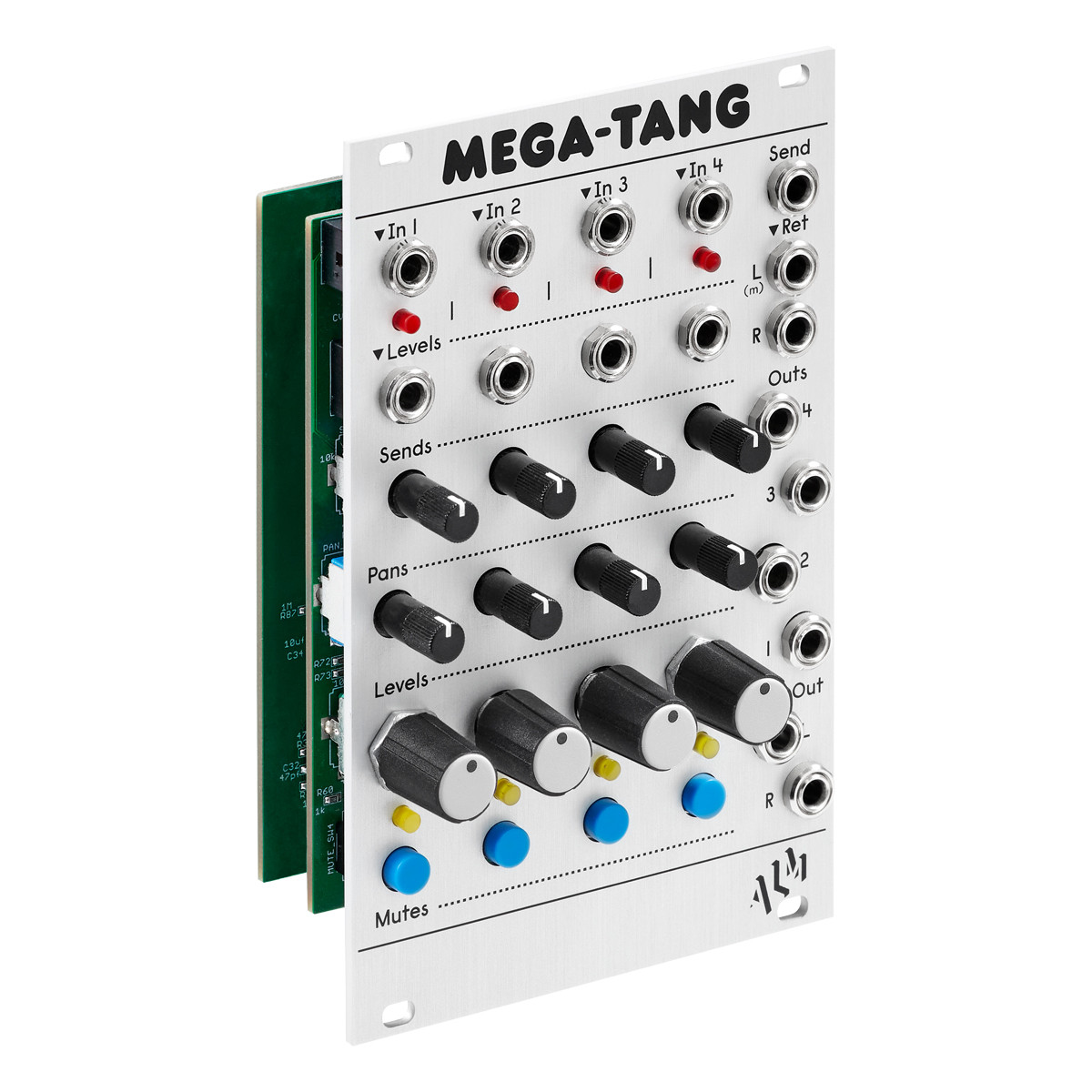 ALM Busy Circuits Mega-Tang Eurorack Mixer Module at Signal Sounds