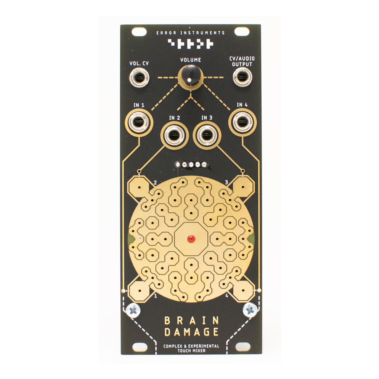 Brain Damage Mixer　ユーロラック Brain damage MIXER eurorack gold | NEW !! on ERROR