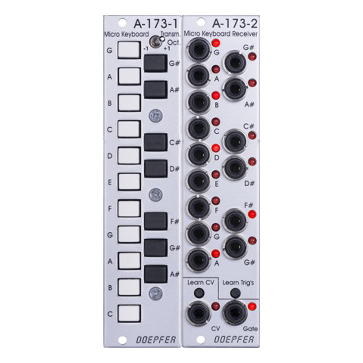 Doepfer A-173-1/2 Micro CV/Gate Keyboard Eurorack Module at Signal