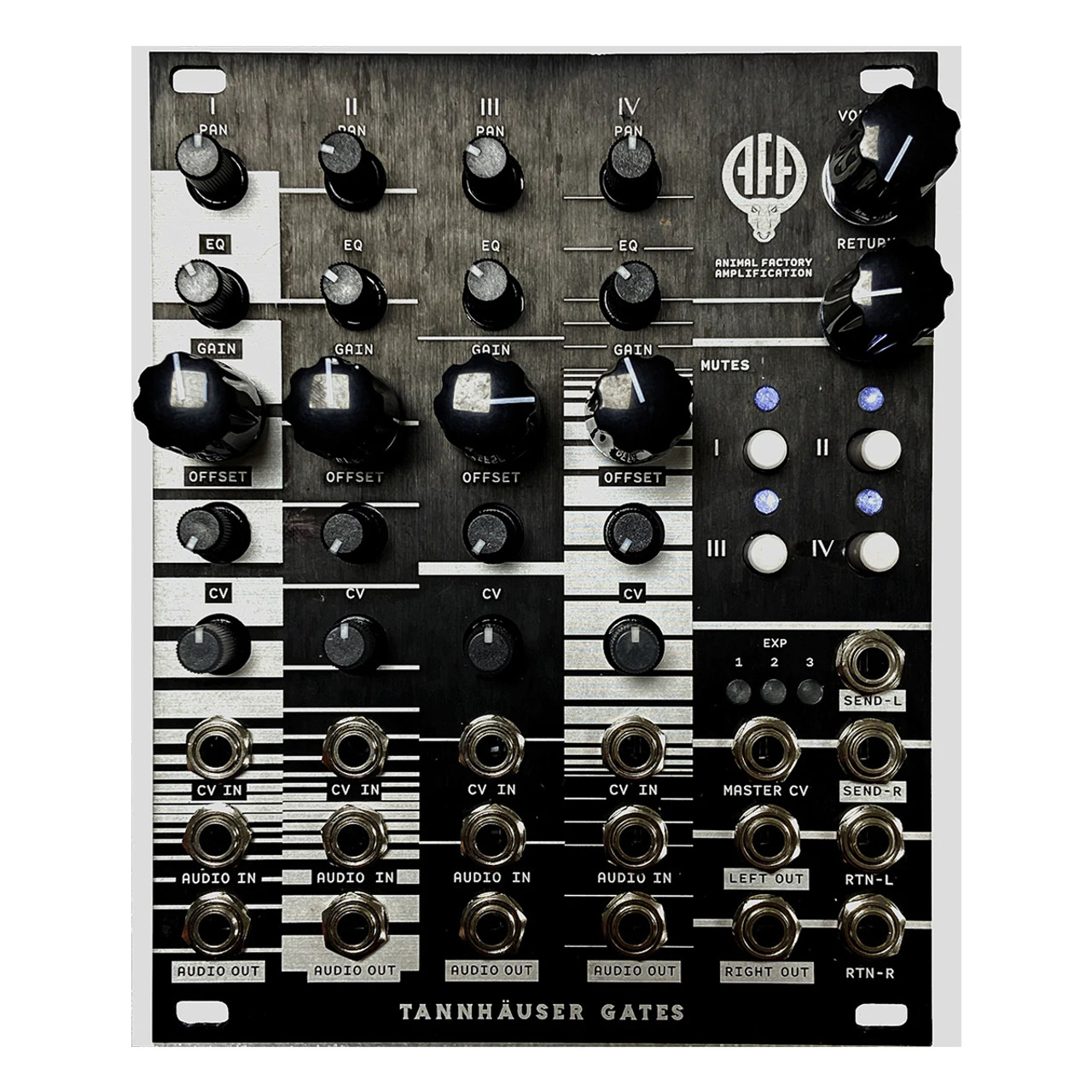 値引きIntellijel Designs Quad VCA モジュラーシンセ ユーロラック 音源モジュール