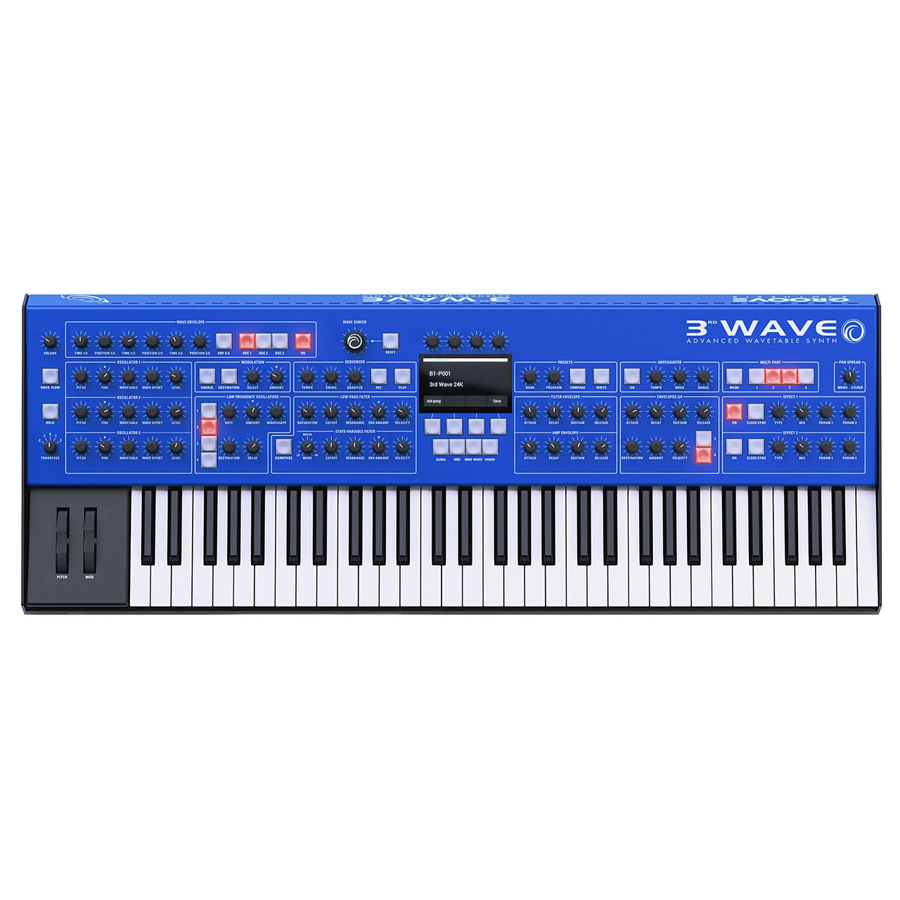 Groove Synthesis 3rd Wave Advanced Wavetable Synthesizer (Keyboard) main image