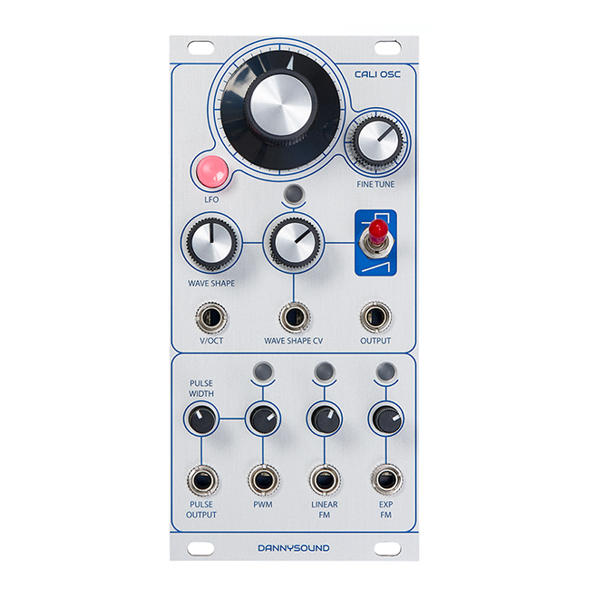 Dannysound / Cali OSC モジュラーシンセ ユーロラック Dannysound Cali Osc Eurorack Oscillator Module at Signal Sounds
