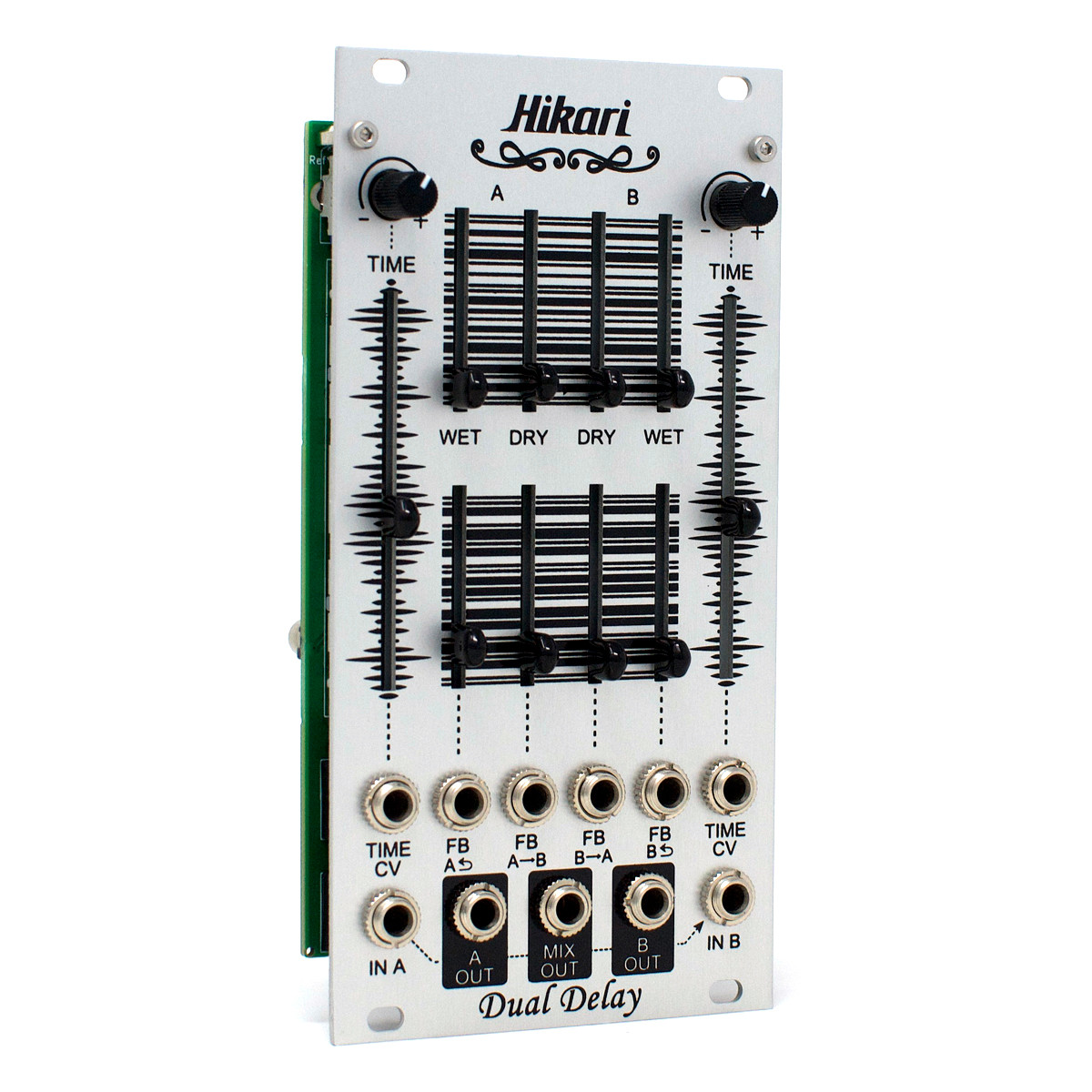 Hikari Instruments Dual Delay Eurorack Module at Signal Sounds