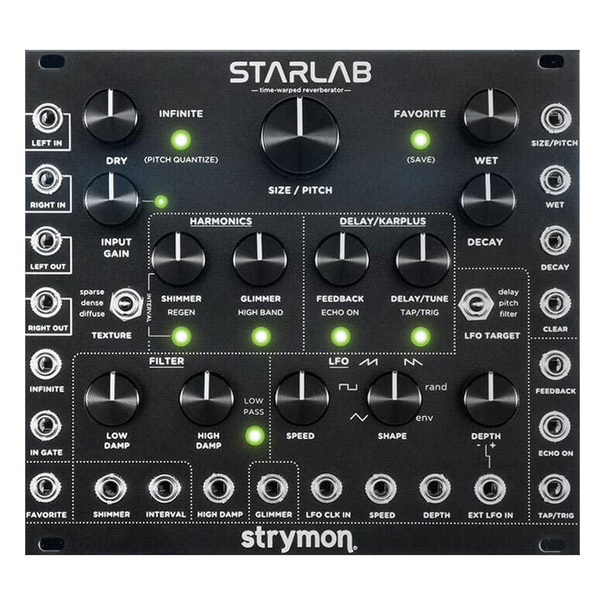 Strymon StarLab Black ユーロラック StarLab Experimental Reverb - Strymon