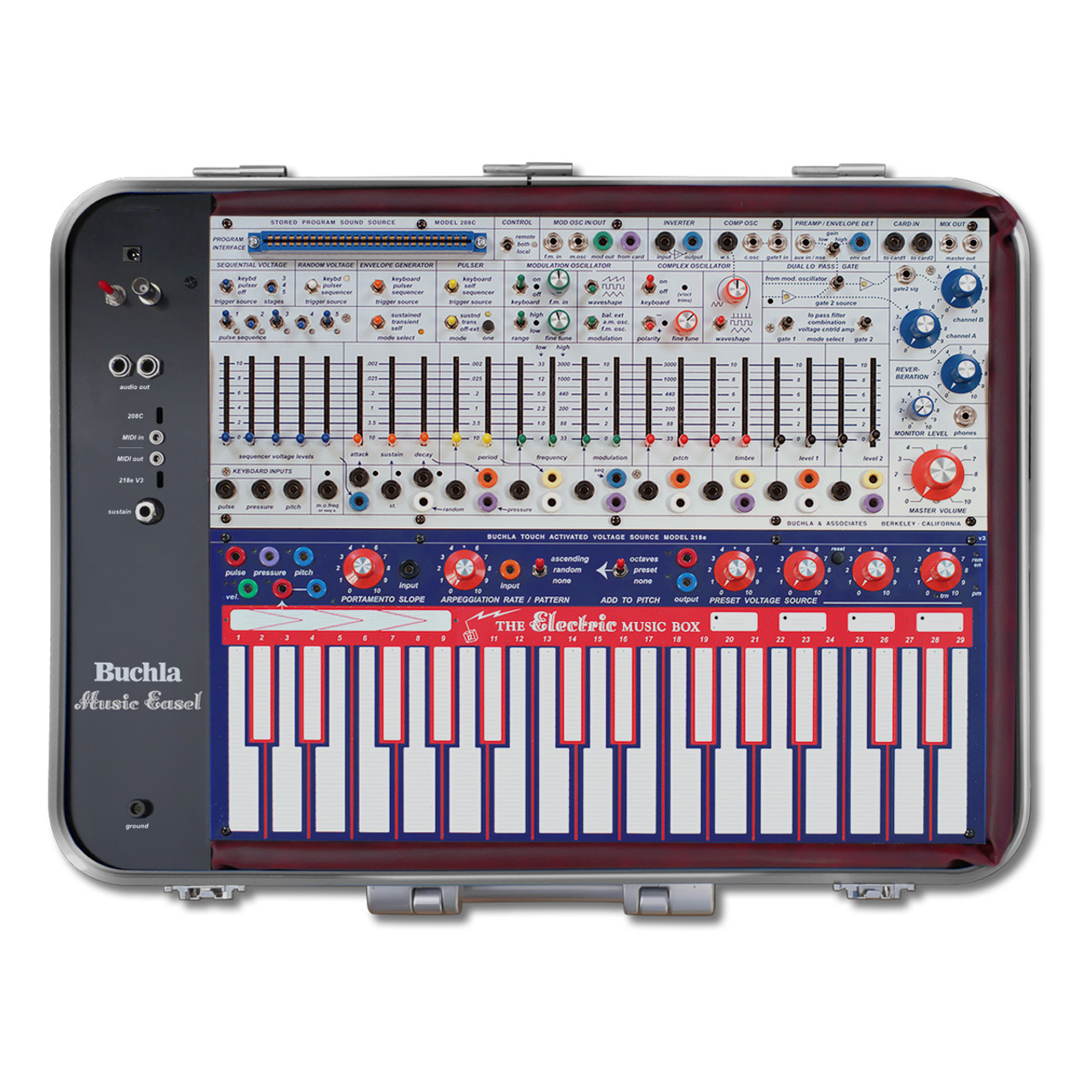 Buchla Easel Modern ケースwith EMBIO EASEL | Buchla