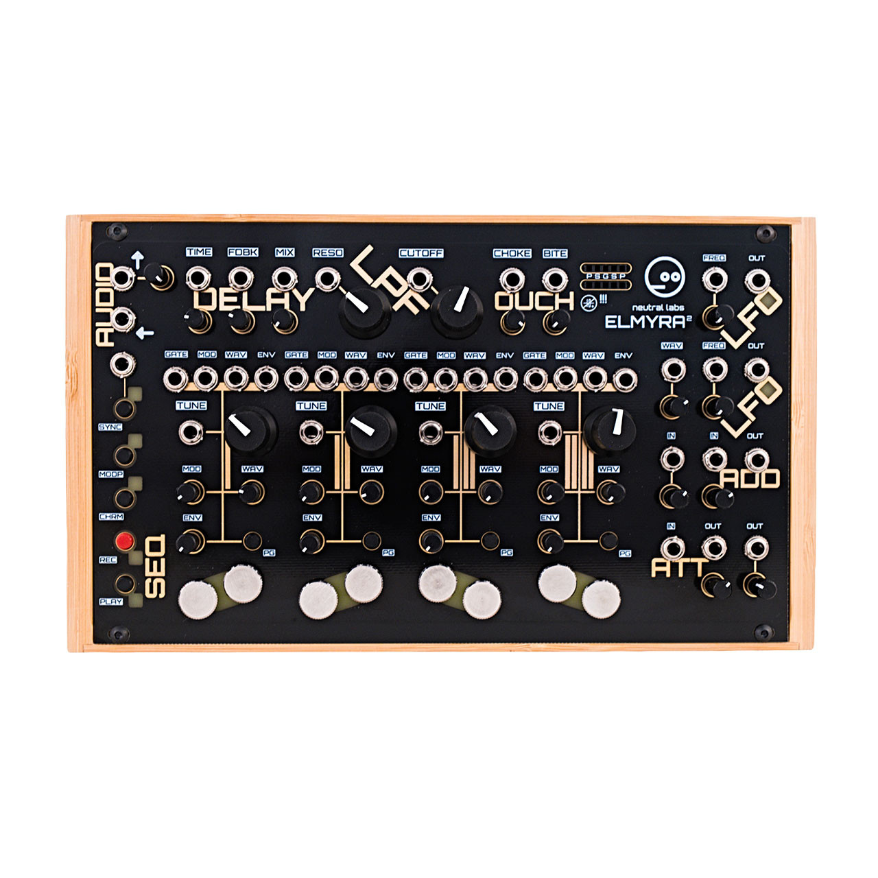 Neutral Labs Elmyra 2 Desktop Synthesiser (Black) main image