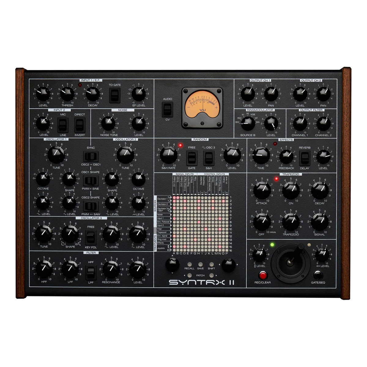 Erica Synths Syntrx II Pin Matrix Analogue Synth at Signal Sounds