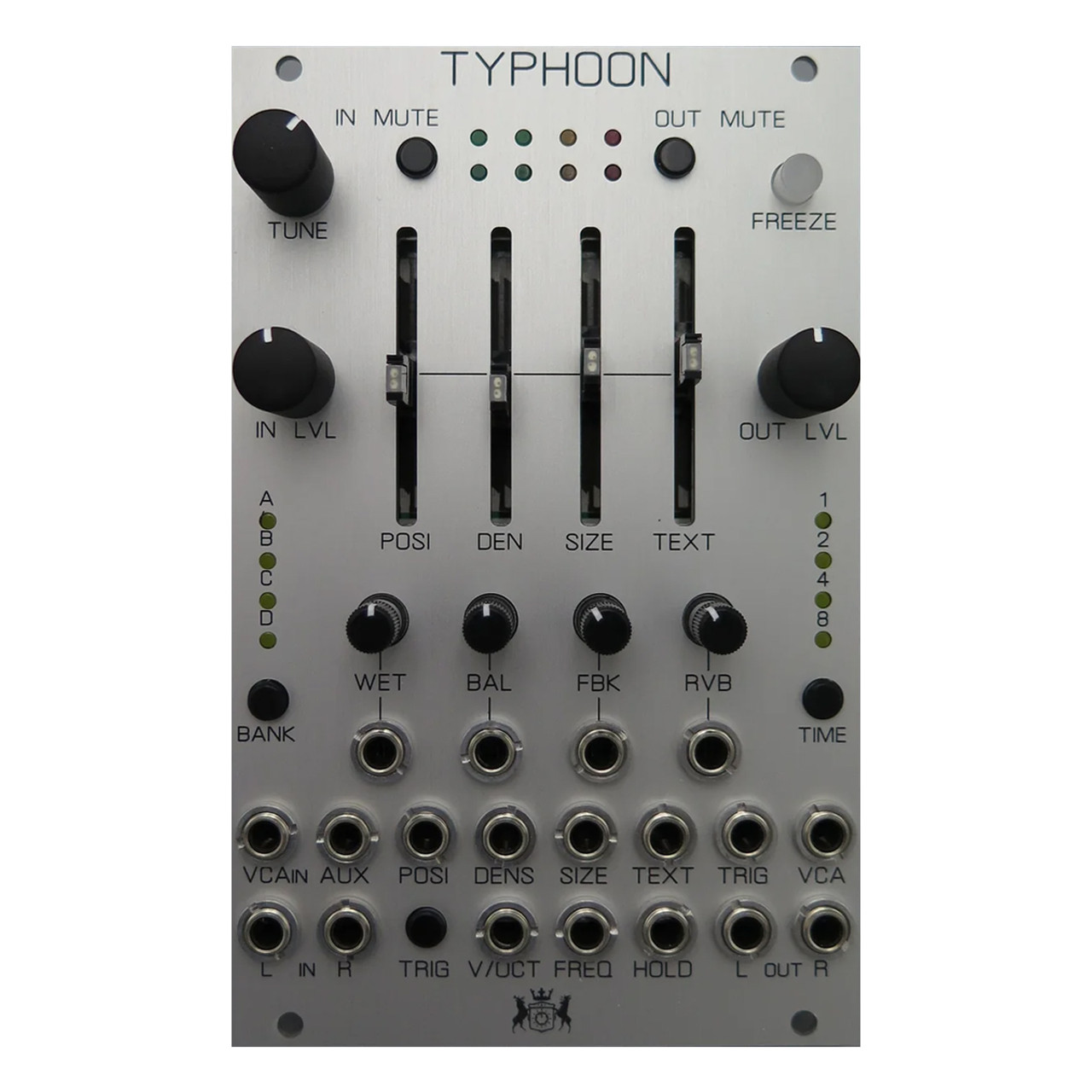 Michigan Synth works Typhoon Eurorack Granular Effects Module (Silver)