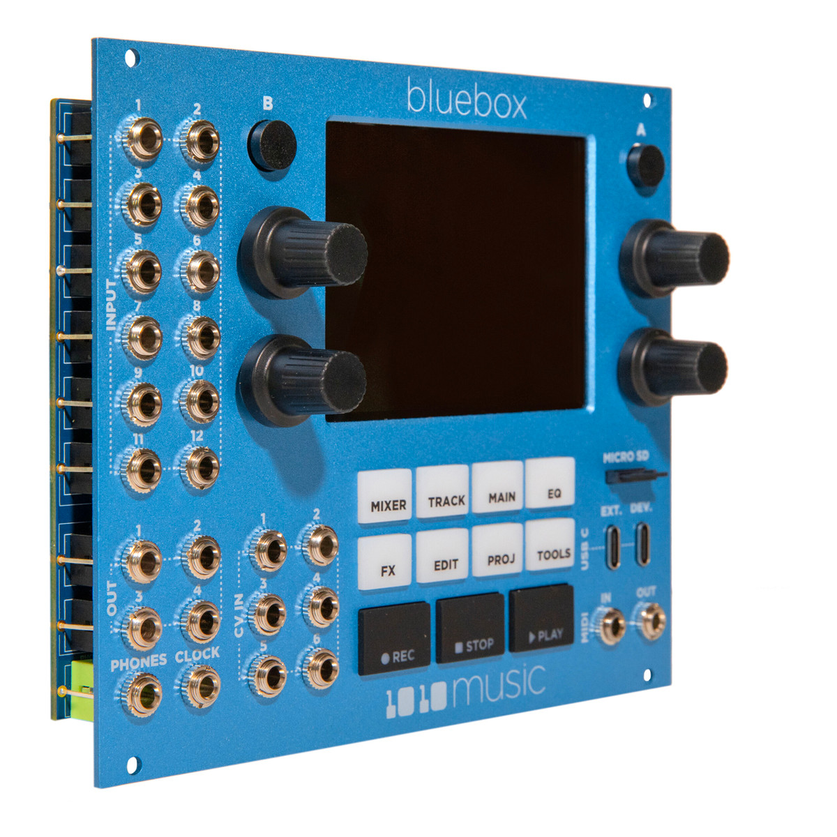 bluebox マルチトラックレコーダー 1010 Music BlueBox Digital Mixer & Recorder Eurorack Module at