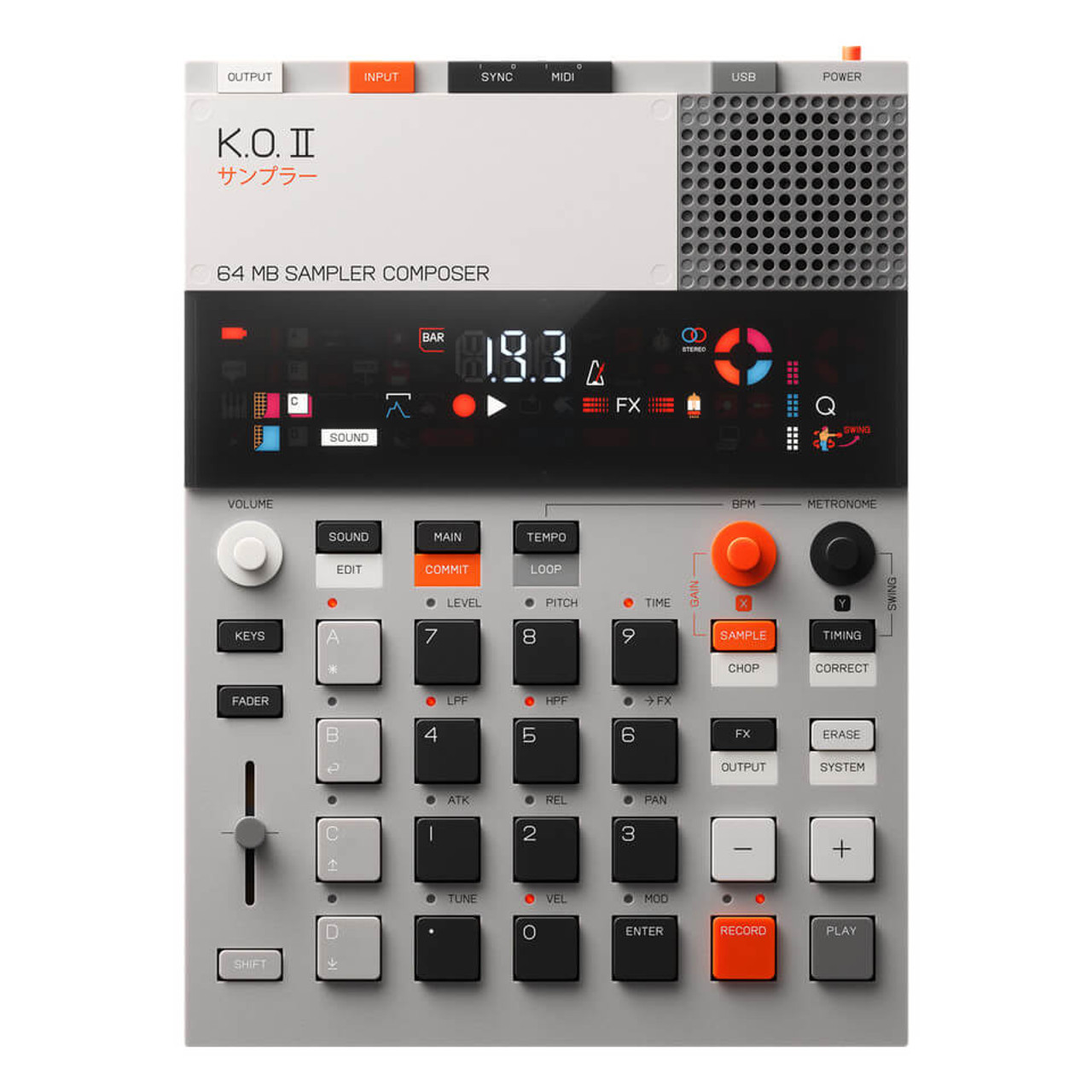 Teenage Engineering EP-133 KO II Desktop Sampler & Sequencer main image