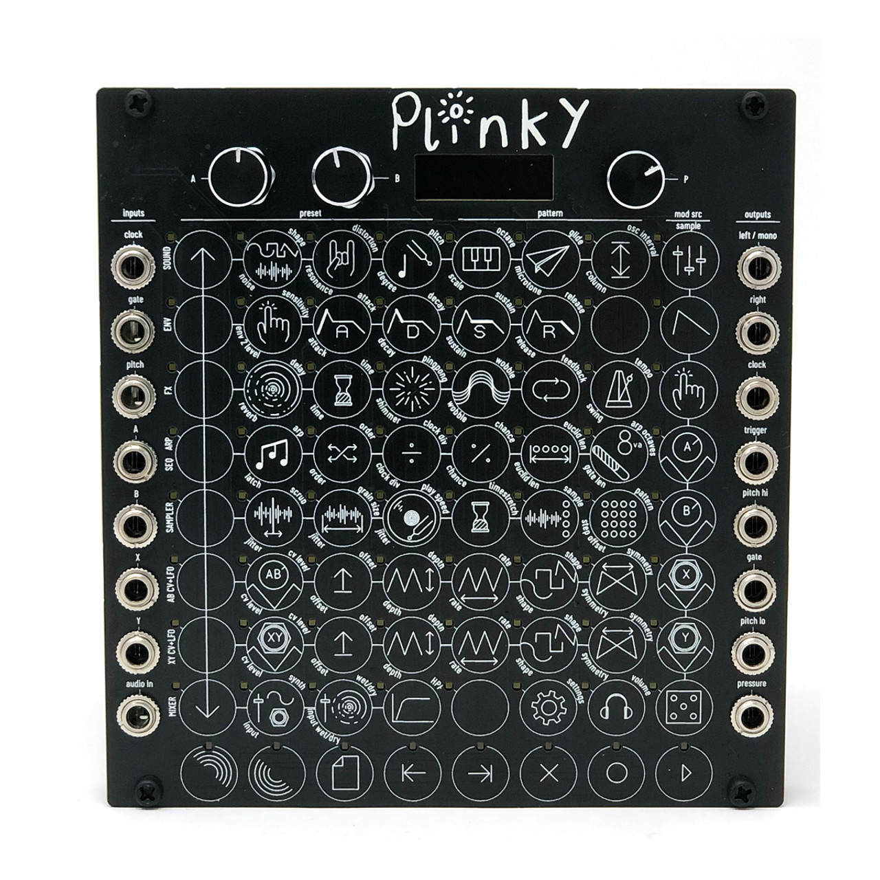 Plinky synth タッチ式高機能シンセサイザー ユーロラック モジュラー 高品質の人気 - DTM・DAW